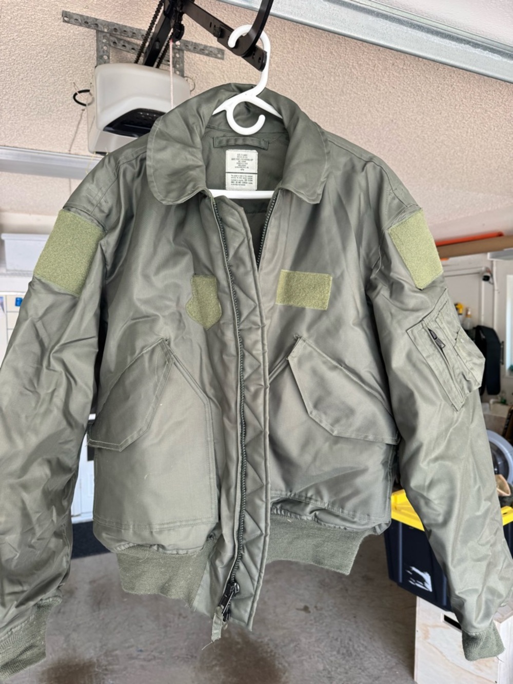 Olive Green Military Bomber ISAF Jacket